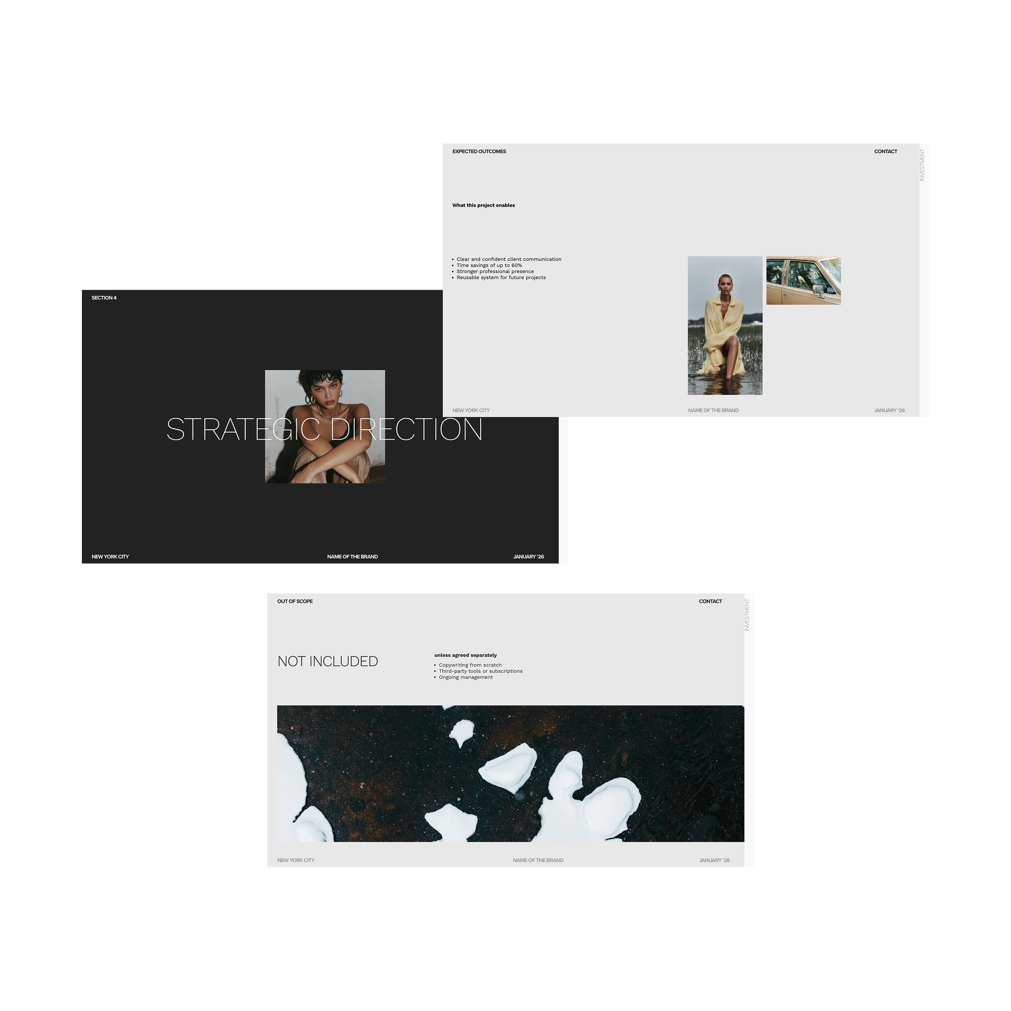 Client Proposal Canva Template, Brand Presentation, Modern Business Pitch Deck