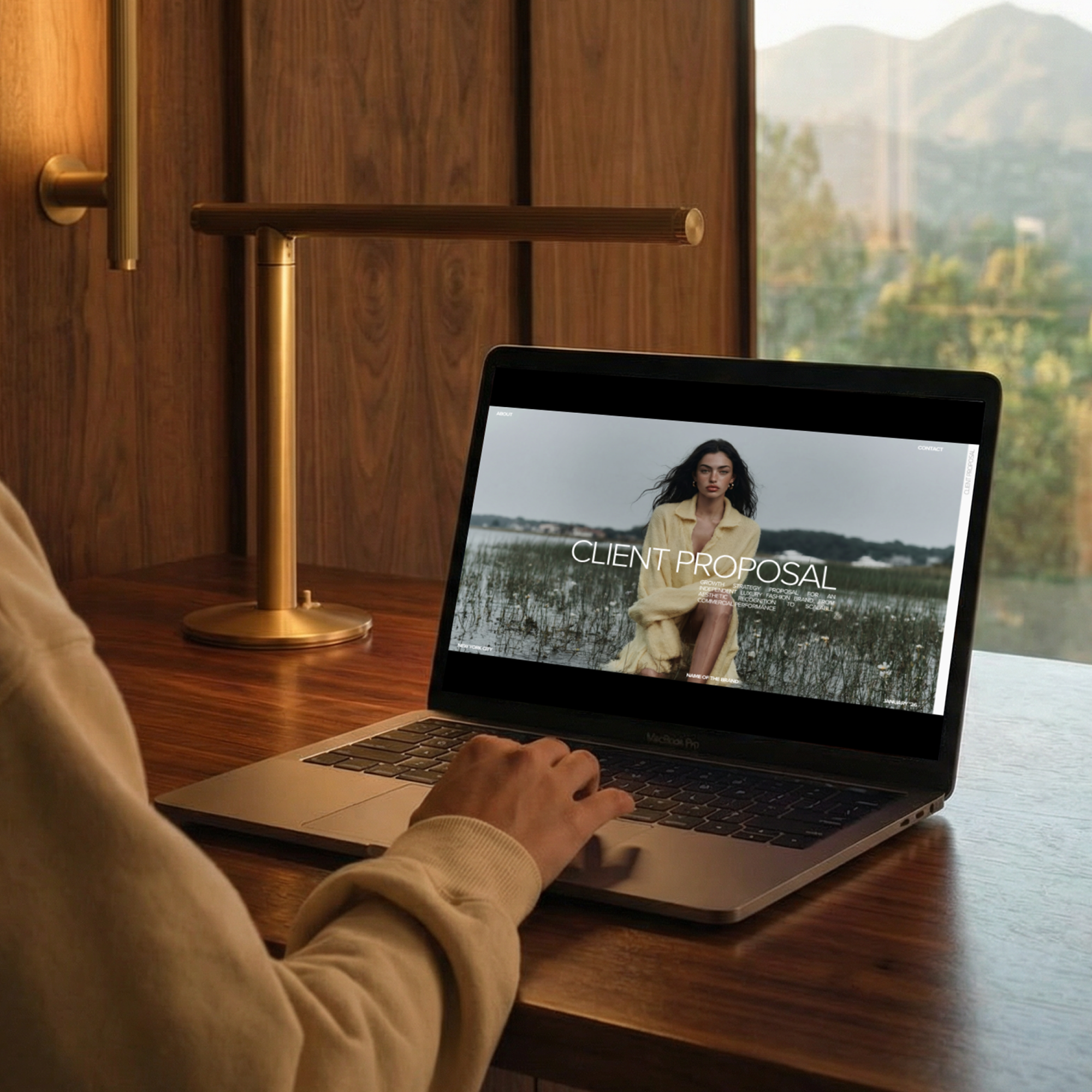 Client Proposal Canva Template, Brand Presentation, Modern Business Pitch Deck