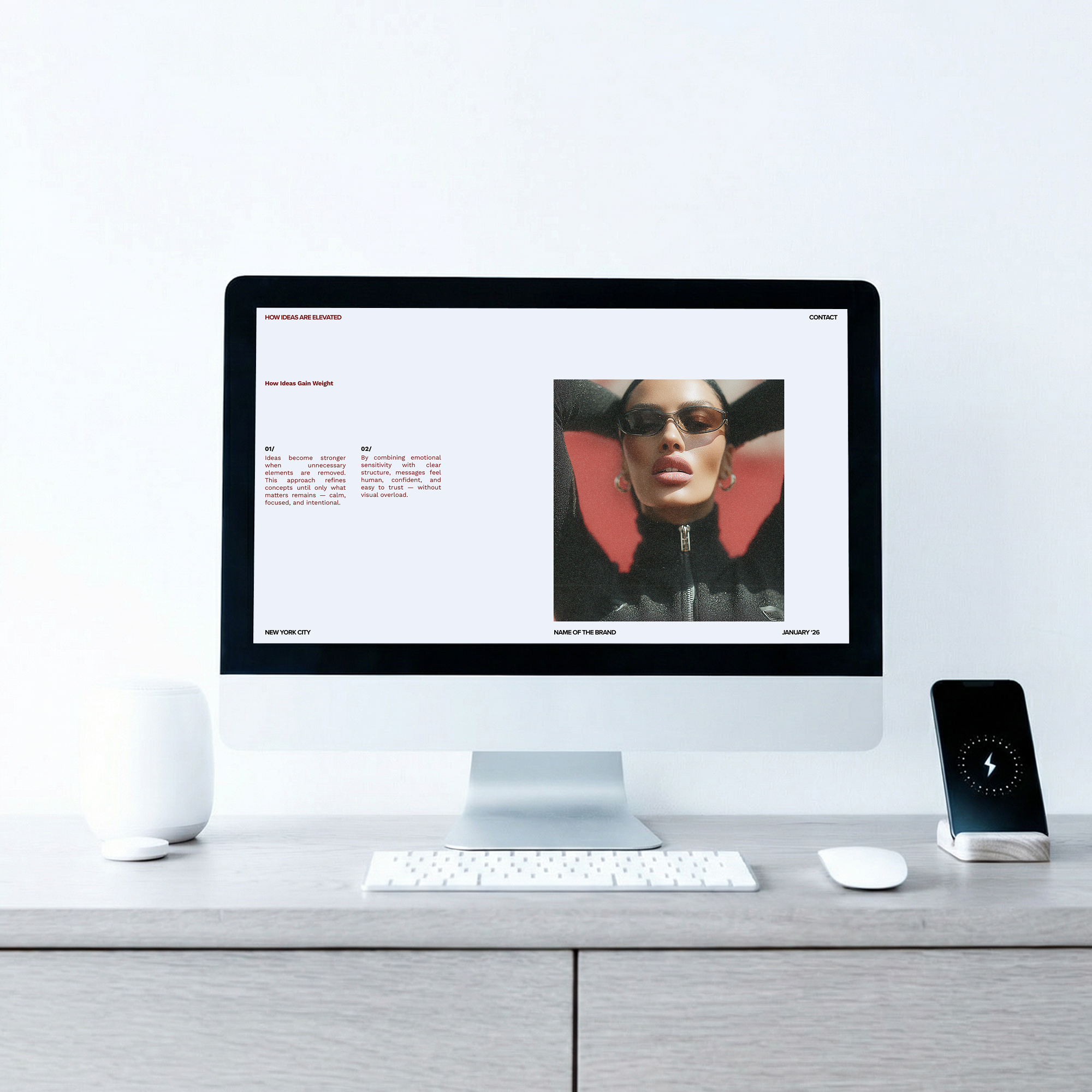 Brand Strategy & Business Direction Deck | Minimalist Canva Template for Startups and Design Studios