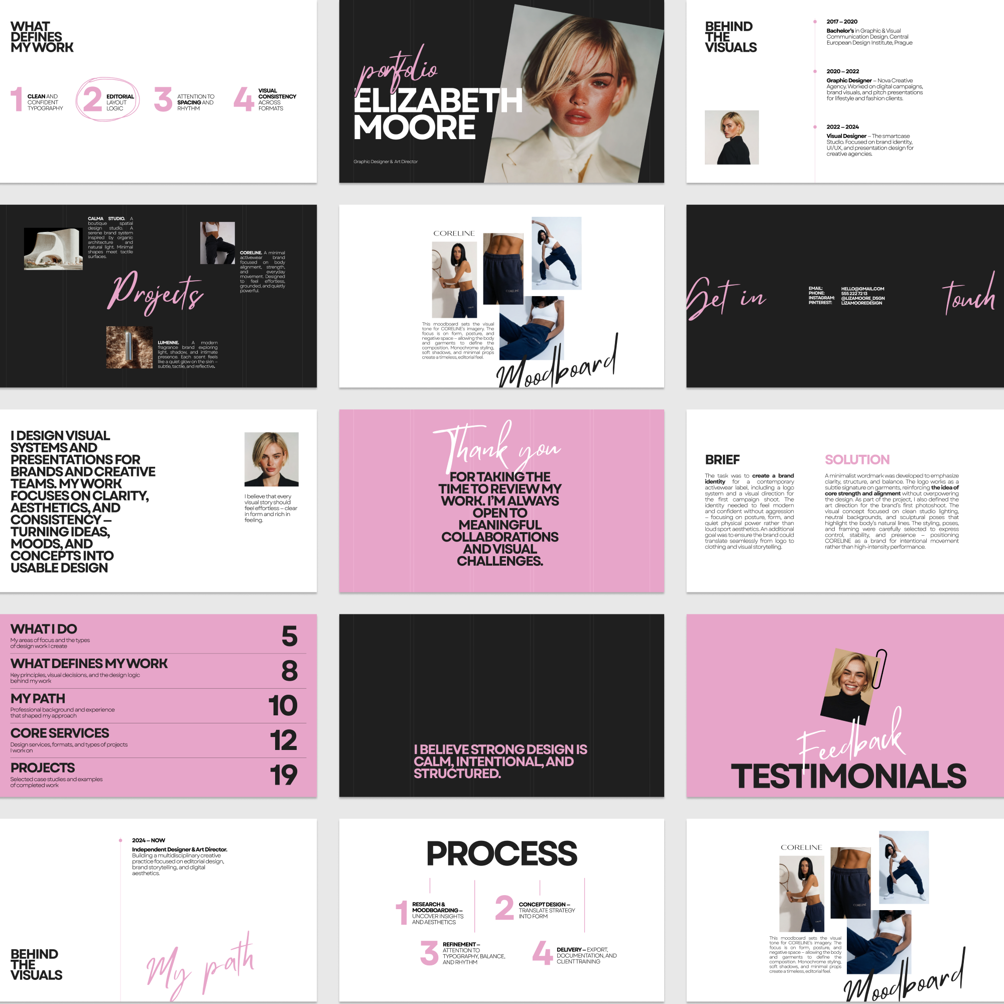 Portfolio Template Canva – Creative Portfolio Presentation for Designers, Agencies & Freelancers