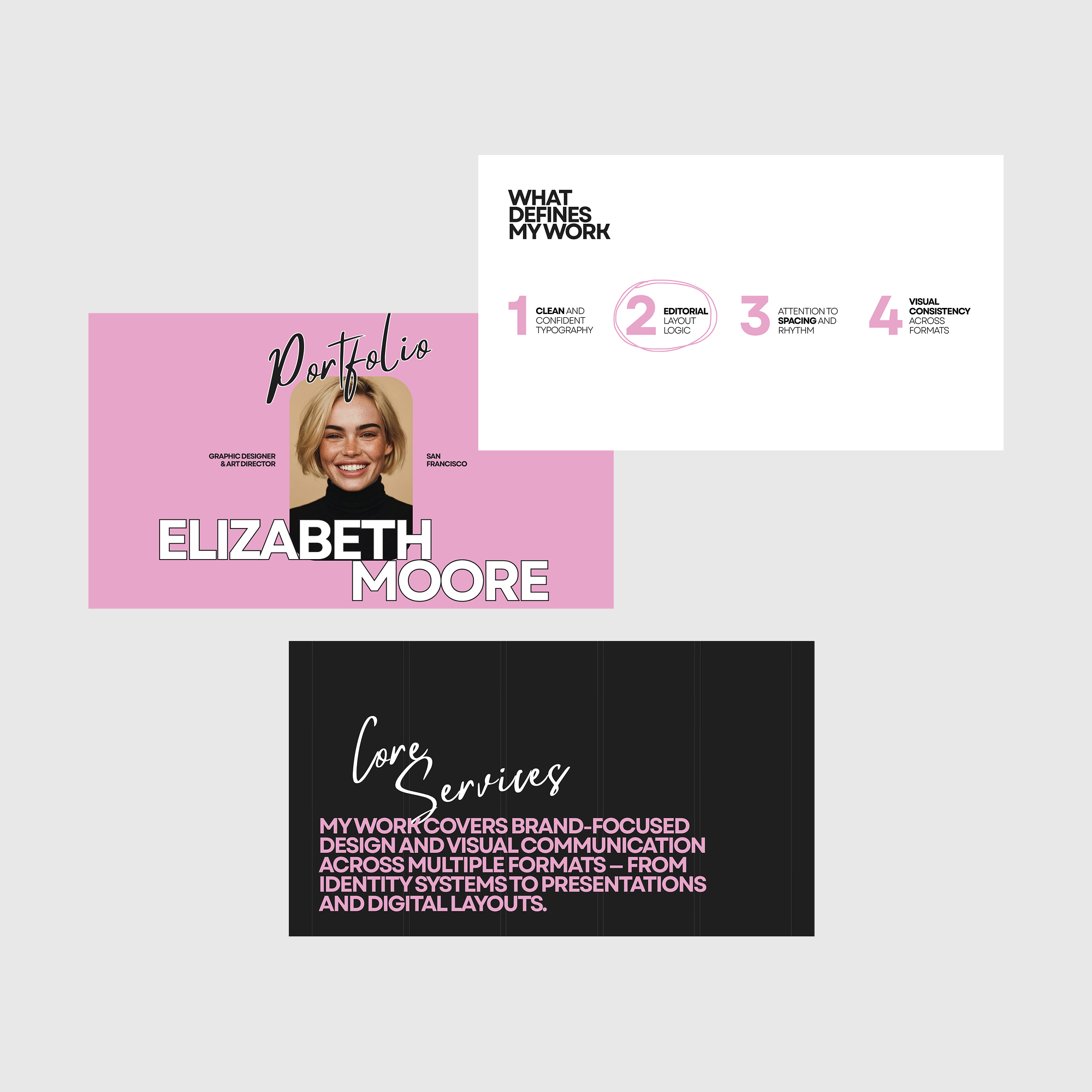 Portfolio Template Canva – Creative Portfolio Presentation for Designers, Agencies & Freelancers