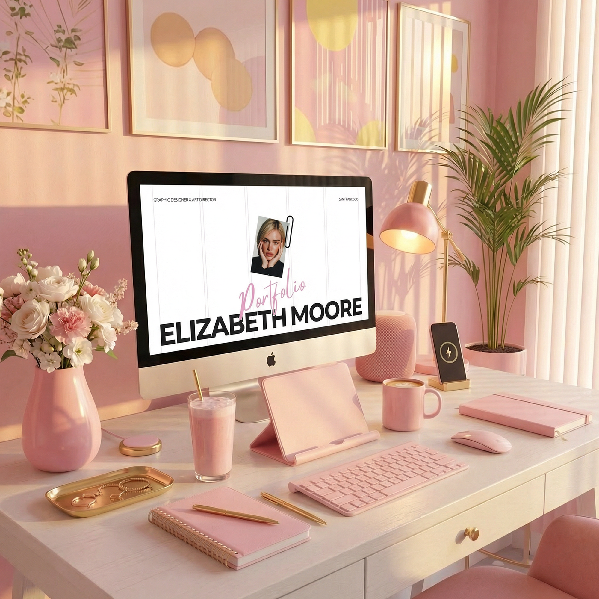 Portfolio Template Canva – Creative Portfolio Presentation for Designers, Agencies & Freelancers